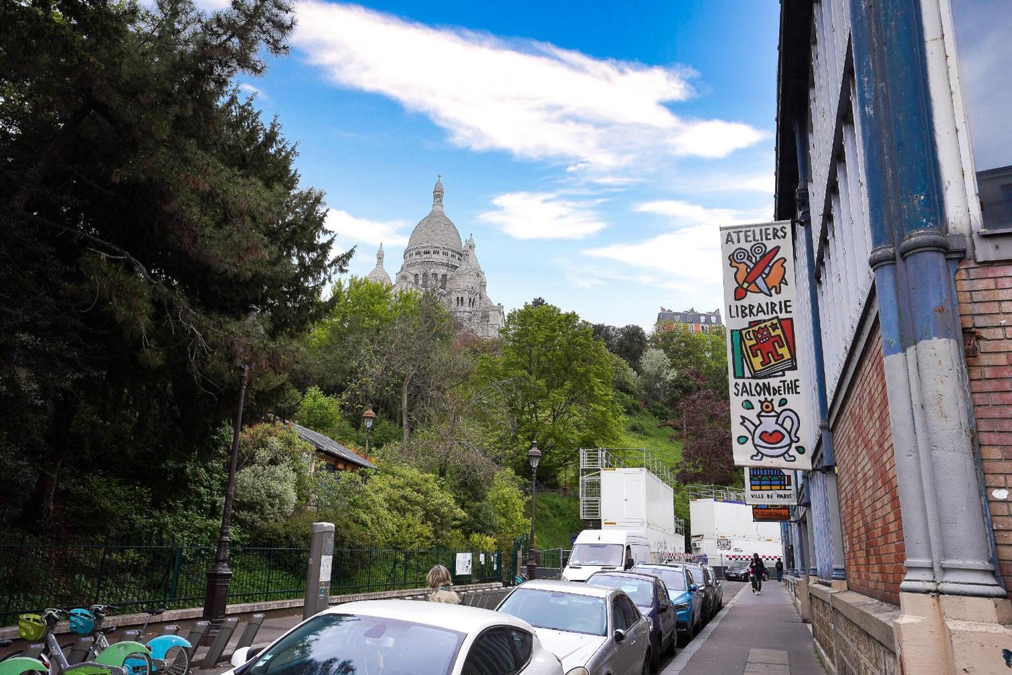 Charmant Appartement A Montmartre-Sacre Coeur Париж Экстерьер фото