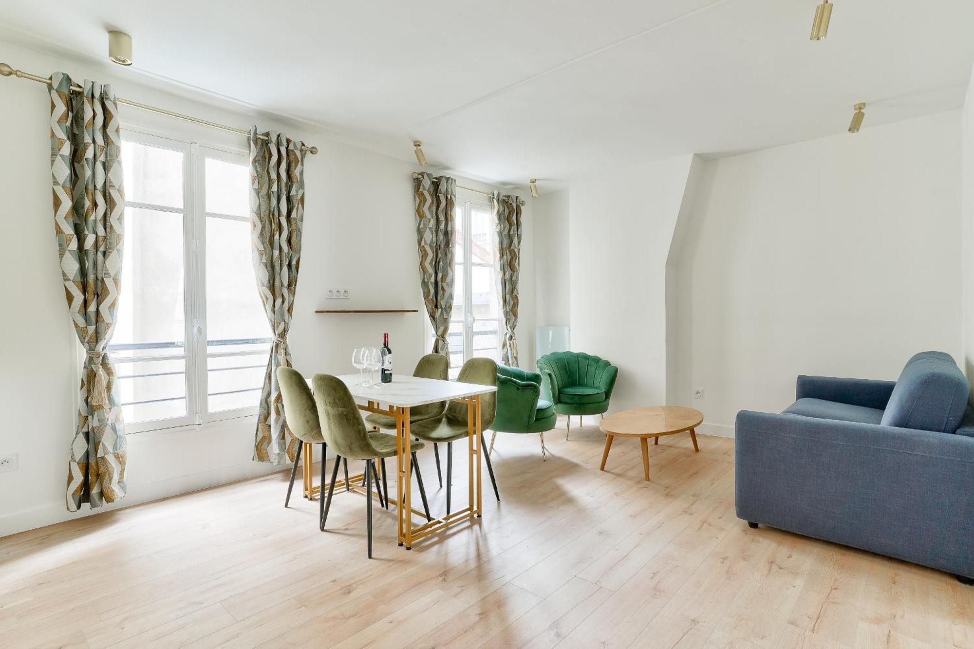 Charmant Appartement A Montmartre-Sacre Coeur Париж Экстерьер фото